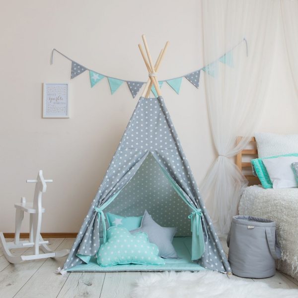 IMG_7026.jpg Grey Stars and Mint Dots