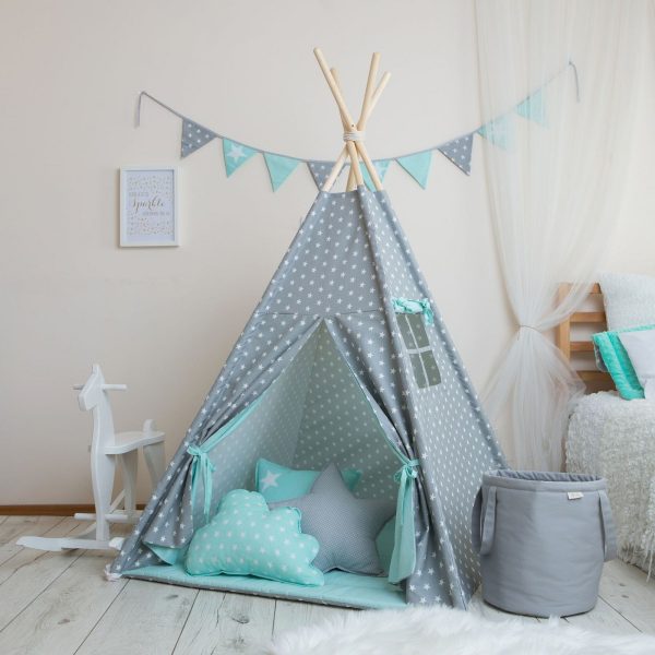 IMG_7030.jpg Grey Stars and Mint Dots